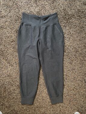 Old Navy Charcoal High-Rise Jogger Pants